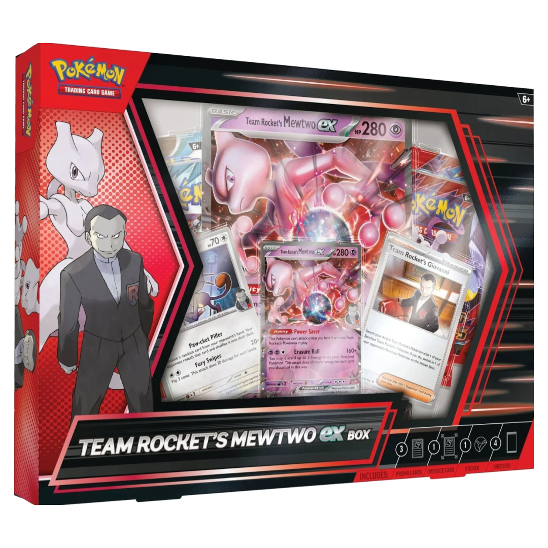 ex Box: Team Rocket's Mewtwo Ex EN
