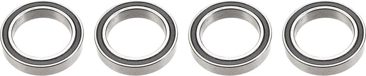 Revtec - Kogellager - Chroom staal - ABEC 3 - Rubber Dichting - 15X21X4 - MR6702-2RS - 4 st