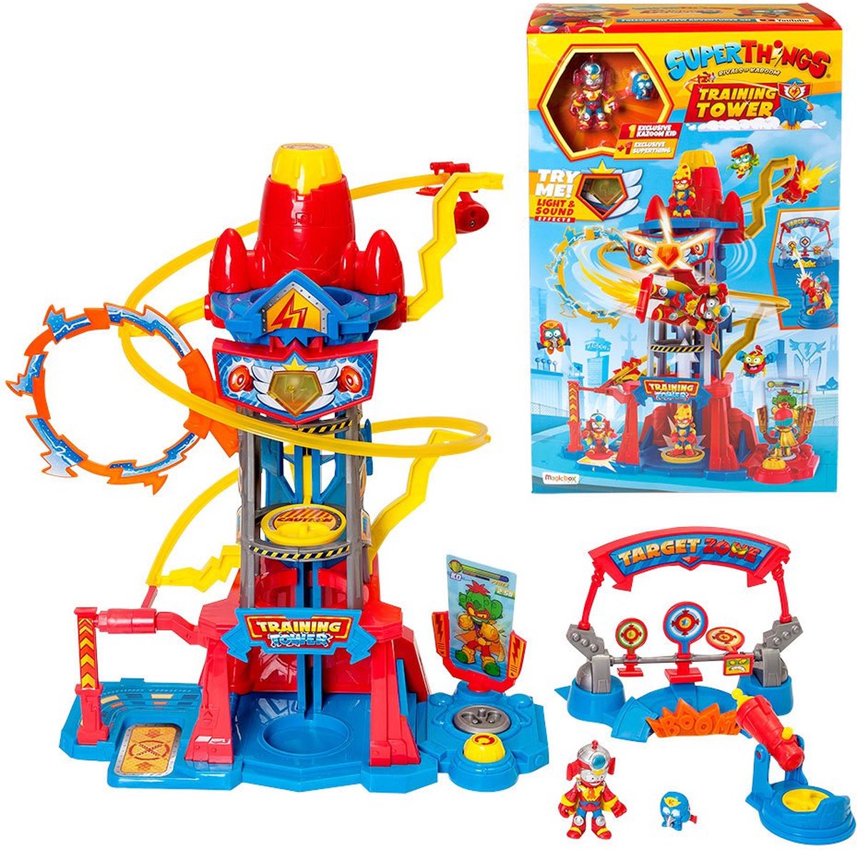 SuperThings Training Tower set met exclusieve figuren