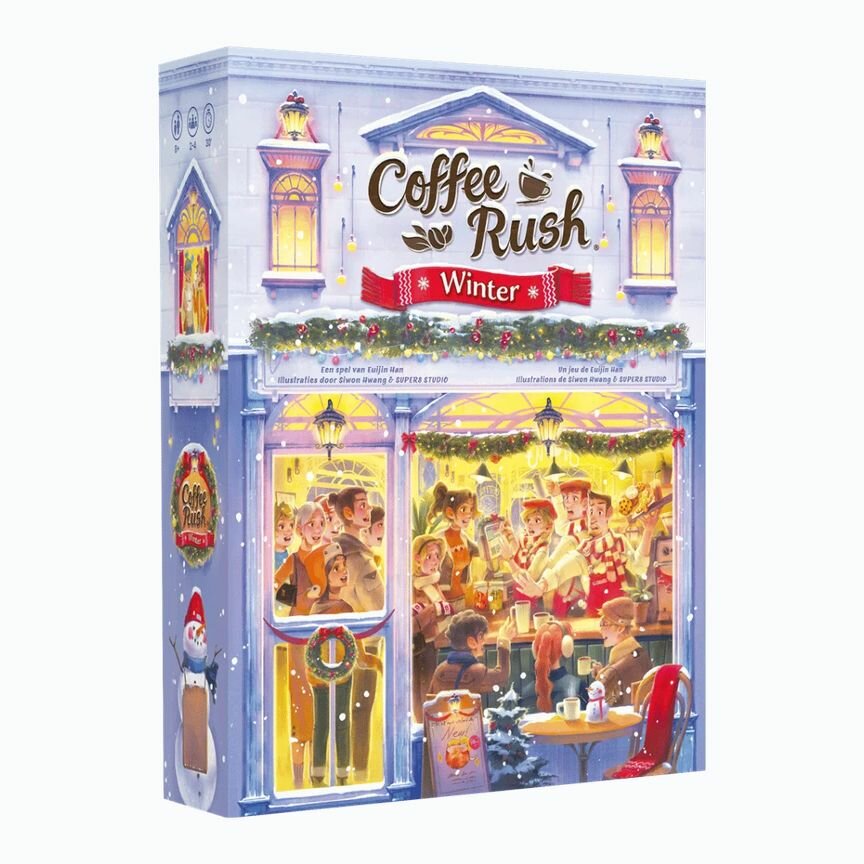 Coffee Rush: Winter (NL/FR) – Bordspel – Korea Board Games