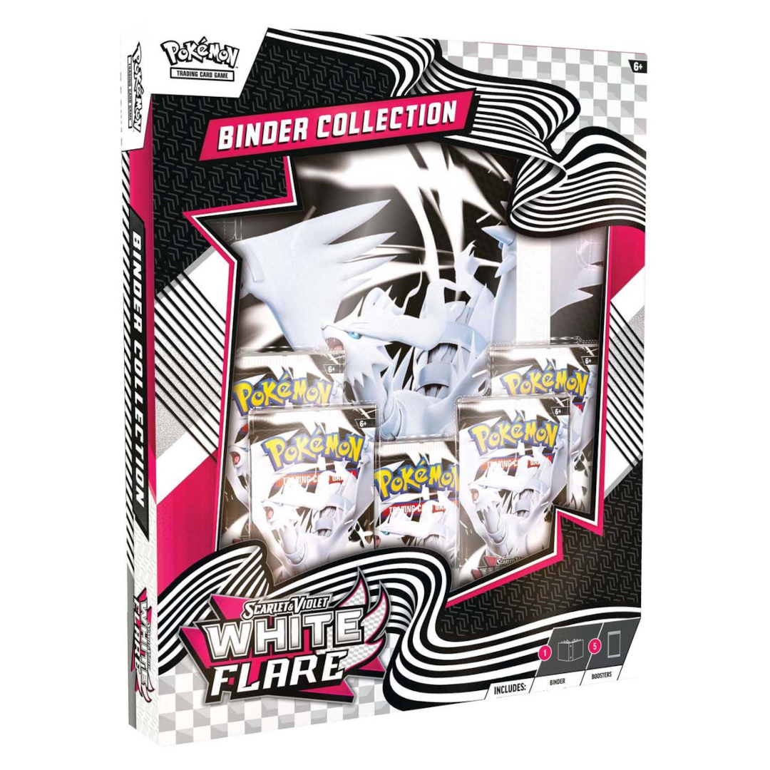 White Flare Binder Collection