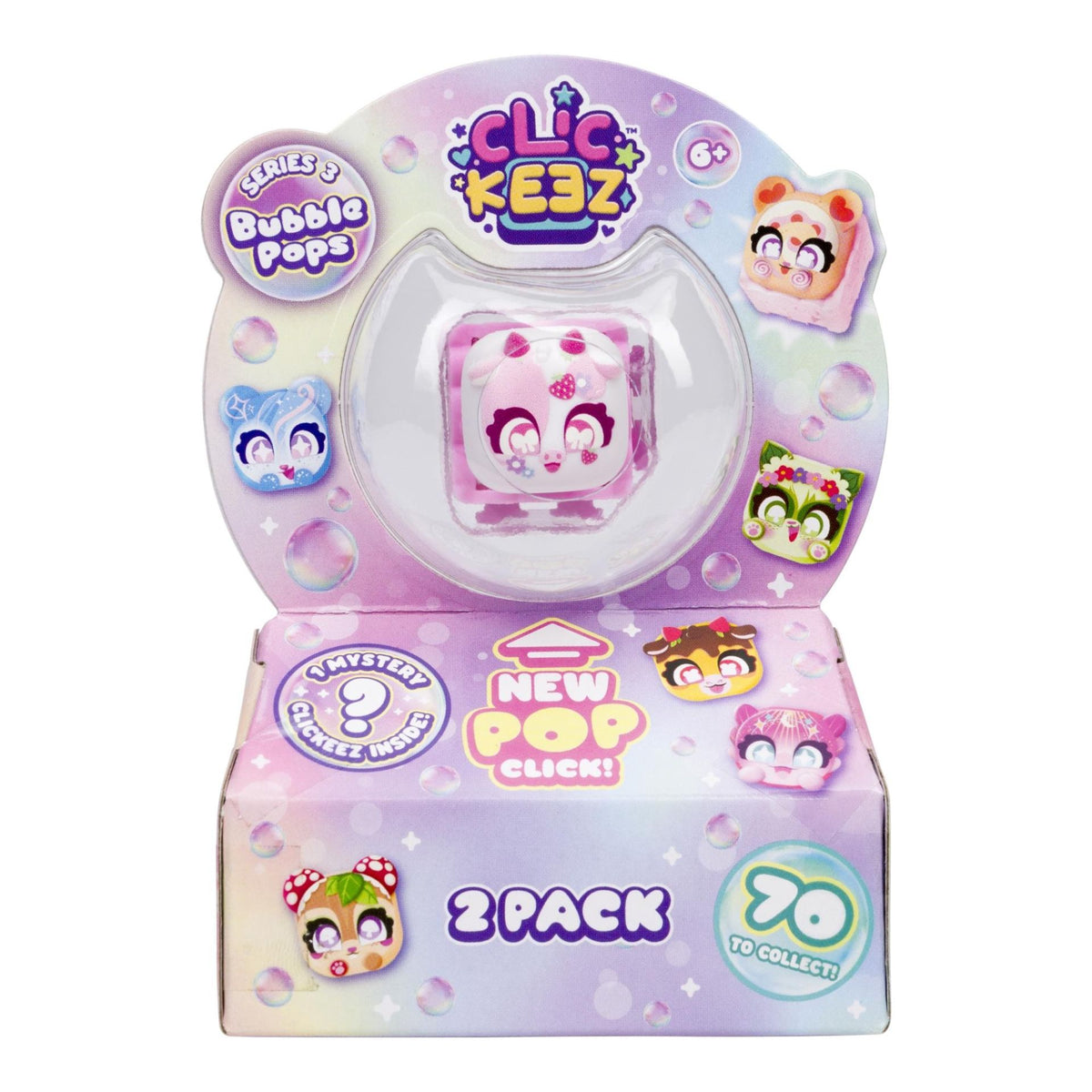 Clickeez Series 3 - Fidget Toys - Toetsenbord Fidget