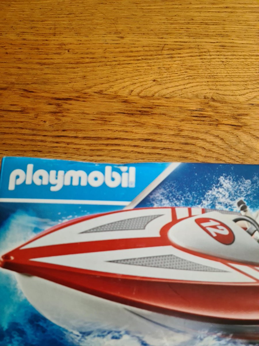 PLAYMOBIL Sports&Action Speedboot met onderwatermotor - 70744