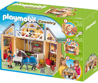 Speelbox "Paardenstal" / Coffre  "Ecurie"