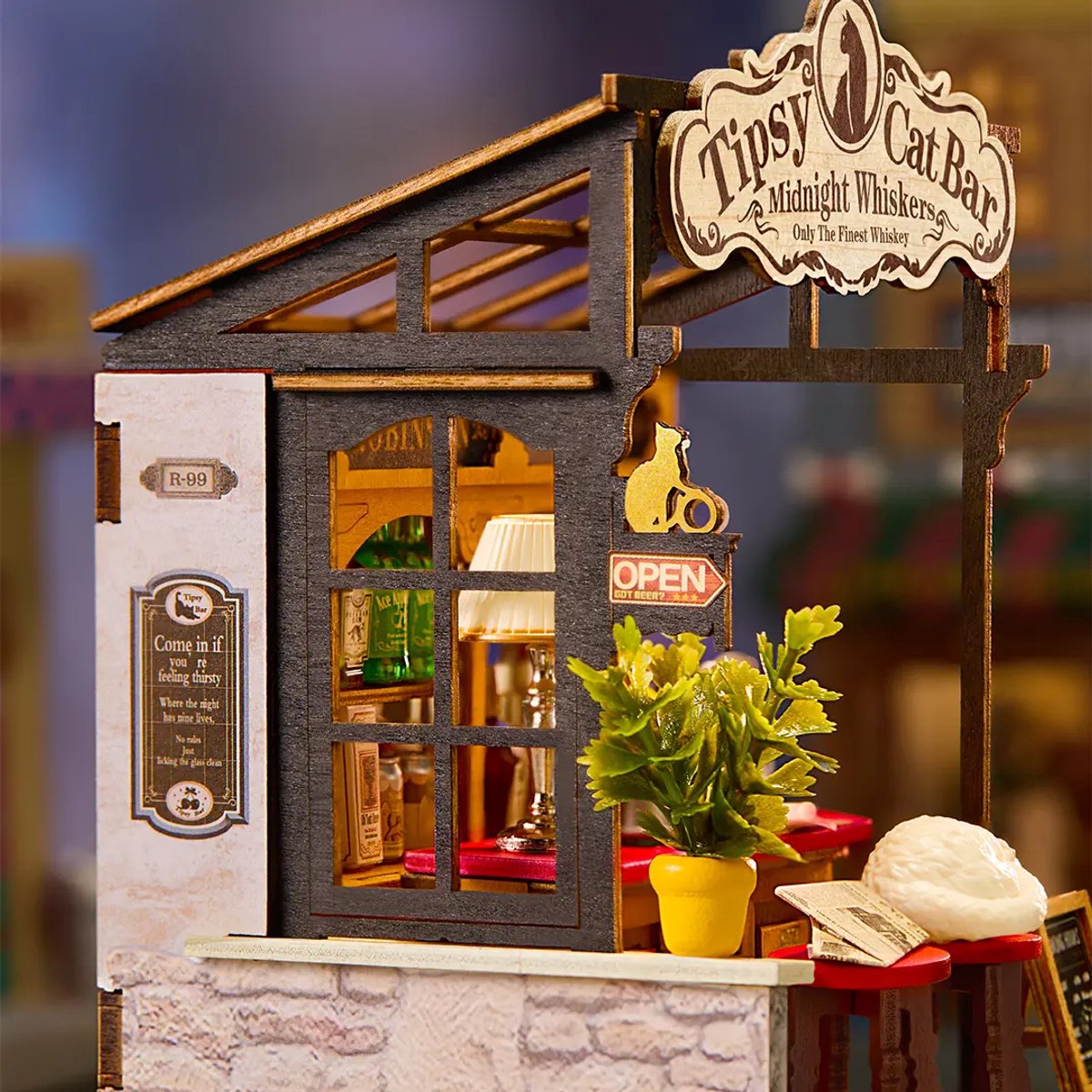Tipsy Cat Bar - DS054