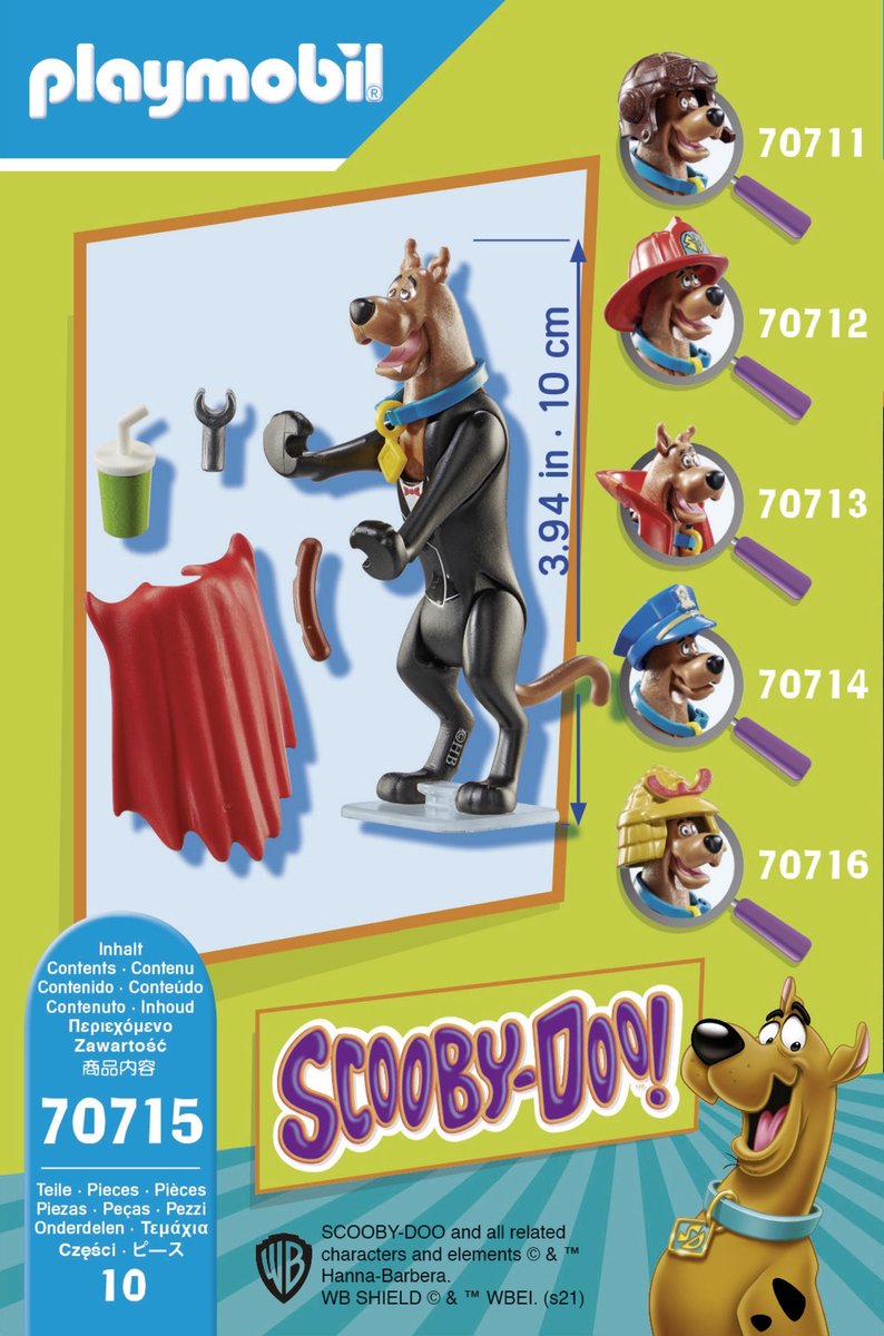 PLAYMOBIL SCOOBY-DOO! Verzamelfiguur vampier - 70715