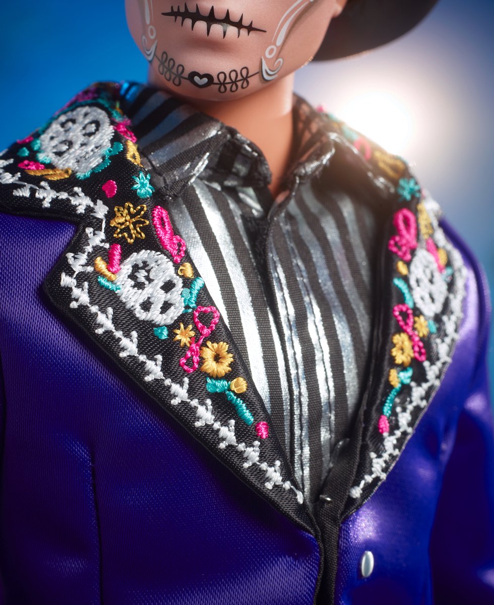 Barbie Signature Ken Dag Van De Doden-pop Veelkleurig