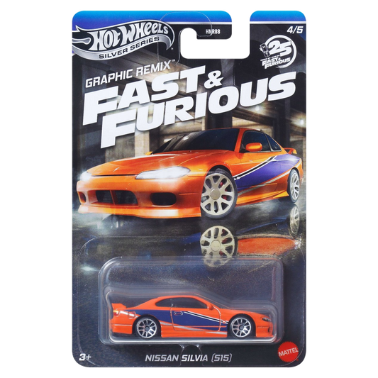 Nissan Silvia S15 | Fast & Furious | 1:64 HotWheels JBY48