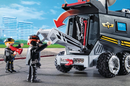 PLAYMOBIL City Action SIE-truck met licht en geluid - 9360