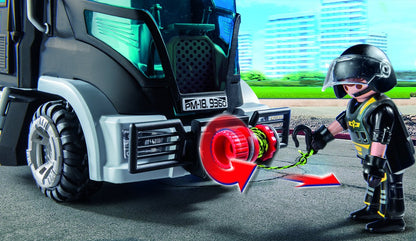 PLAYMOBIL City Action SIE-truck met licht en geluid - 9360