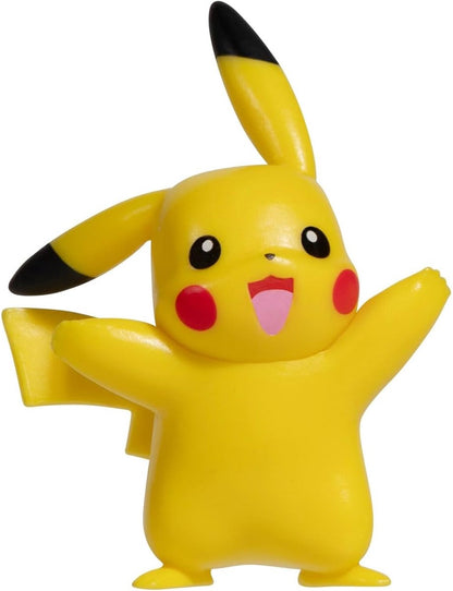 Jazwares Pokémon Clip'n'Go Poké Ball Belt Set Poké Ball, Luxury Ball & Pikachu Action Figuur