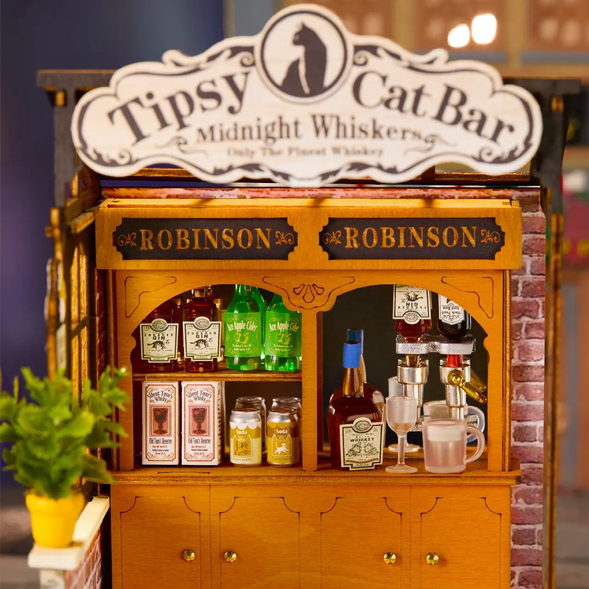 Tipsy Cat Bar - DS054