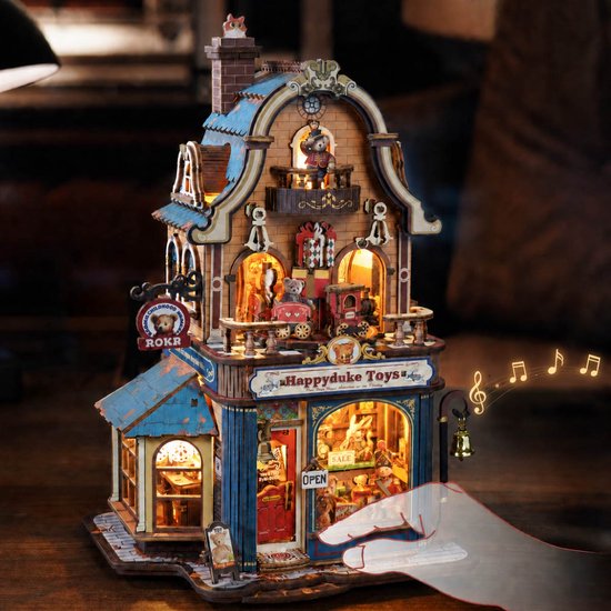 Rolife Happyduke Toys by ROKR - ROKR Magic Amusement Park Series - EAM01