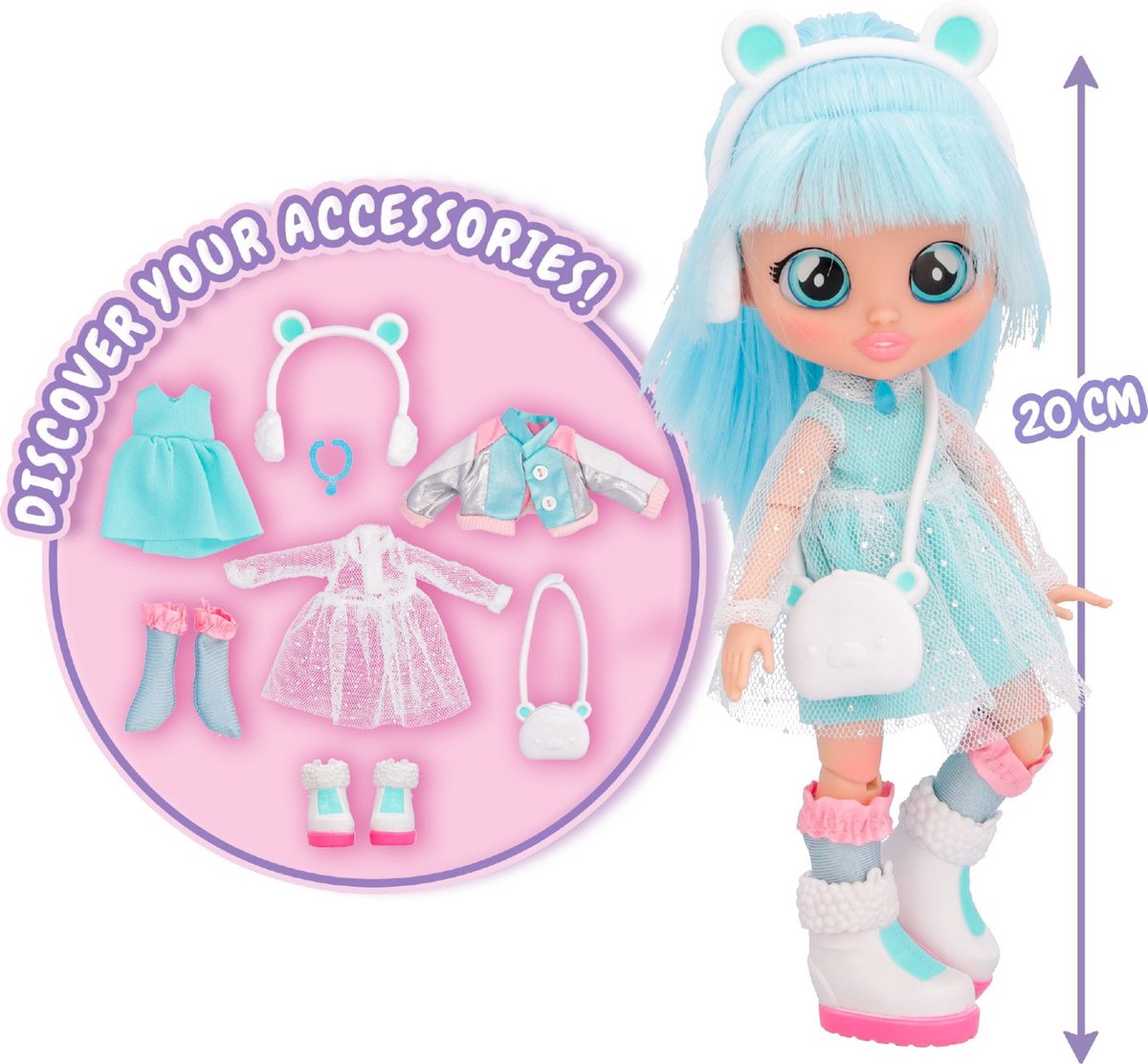 Tm Toys - Pop Kristal HUILBABY'S BFF - Cry Babies BFF Best Friends Forever