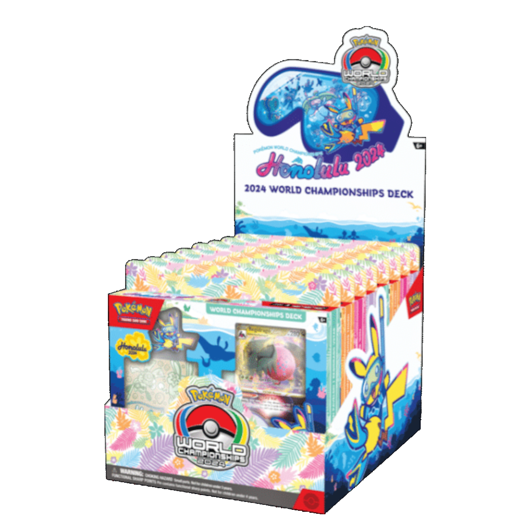 2024 World Championship Deck Display Box