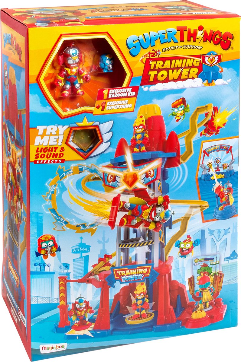 SuperThings Training Tower set met exclusieve figuren