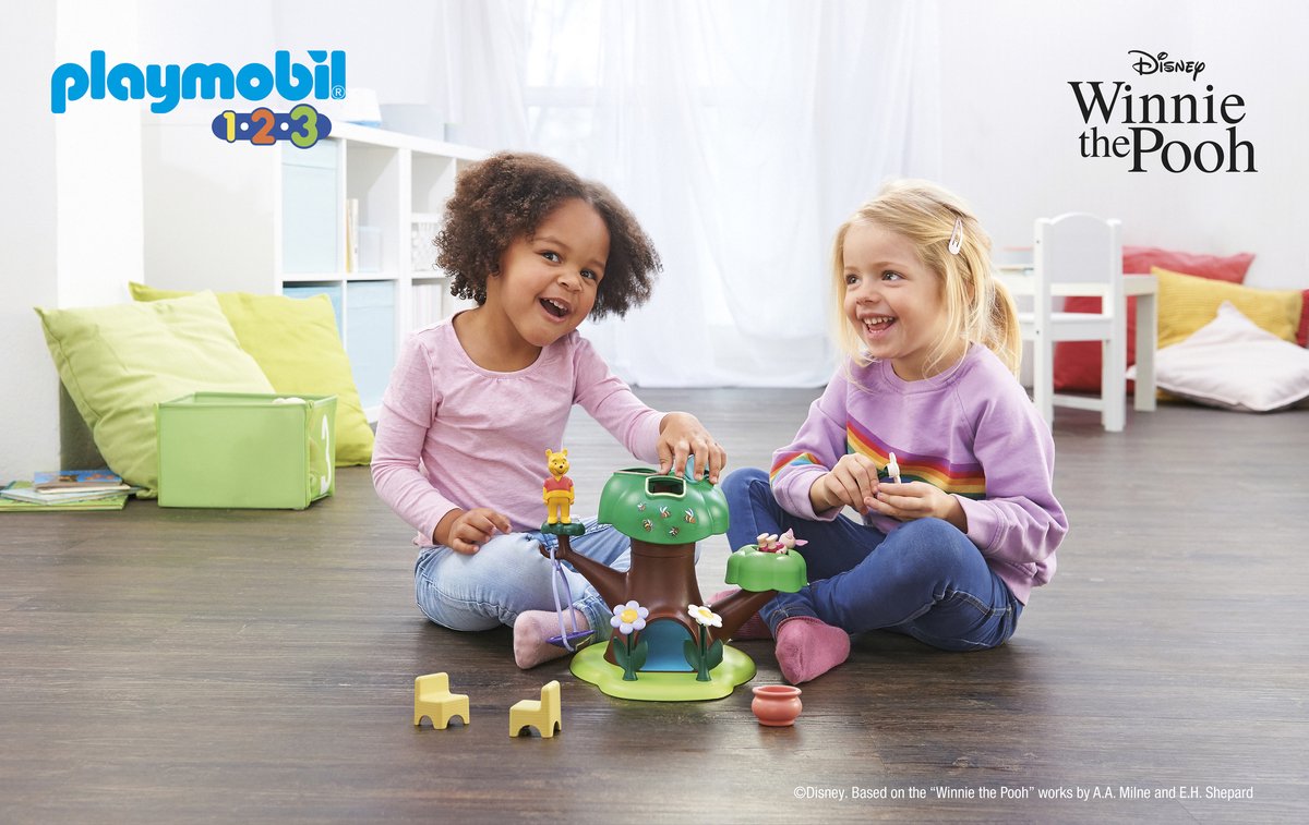 PLAYMOBIL 1.2.3 & Disney Winnie de Poeh Boomhut - 71316