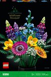 Wilde Bloemen Boeket Bouwset voor Volwassenen, Botanical Collection - 10313