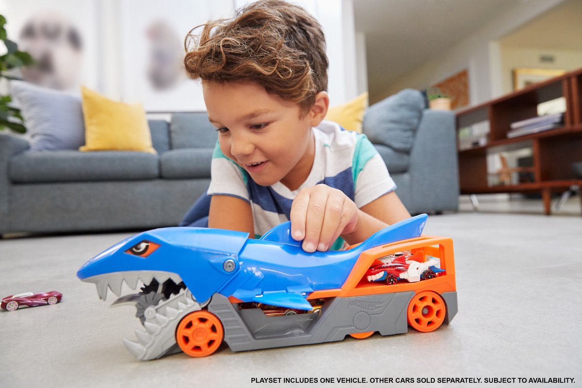 Hot Wheels - Haaien Transportwagen Speelset