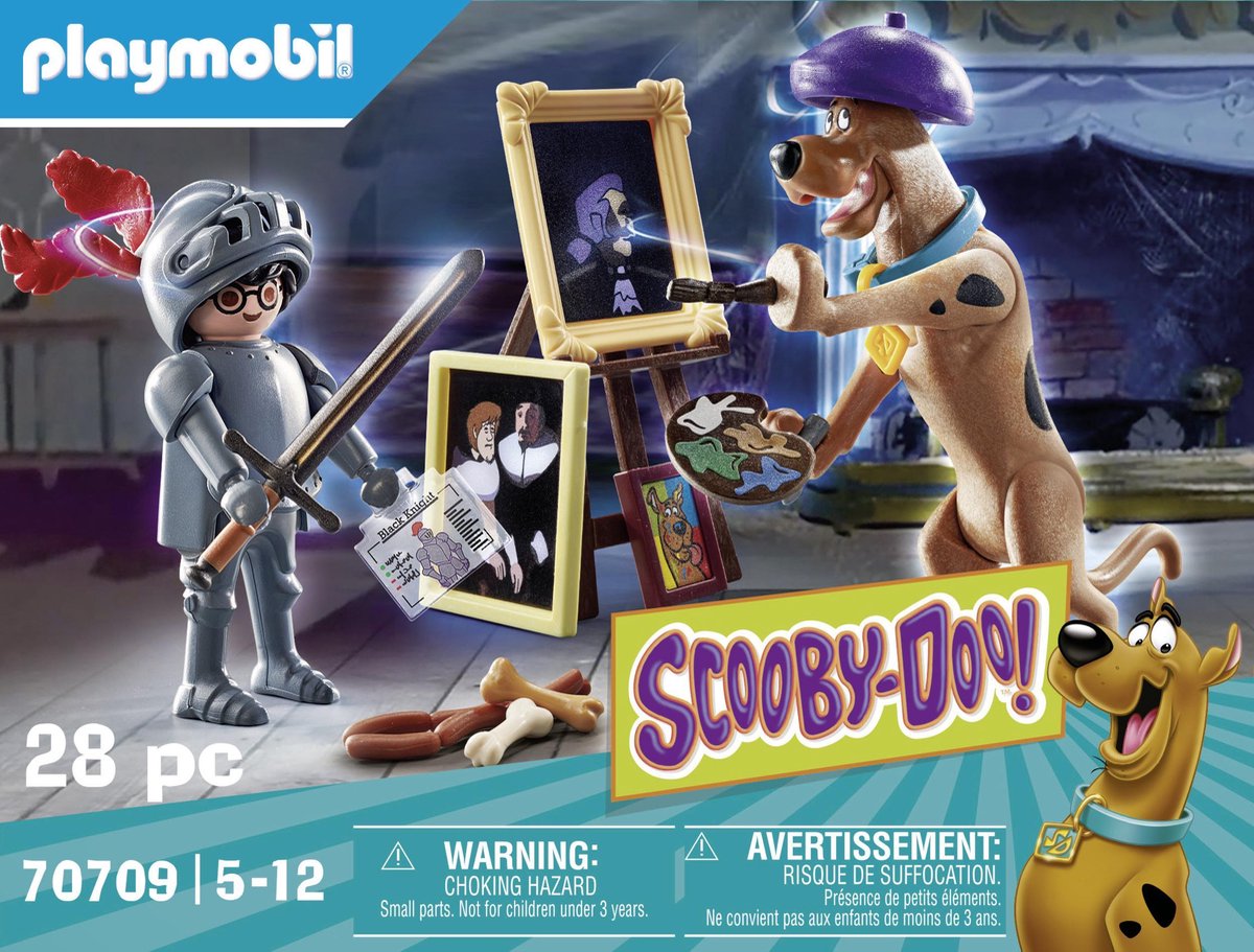 PLAYMOBIL SCOOBY-DOO! Avontuur met Black Knight - 70709