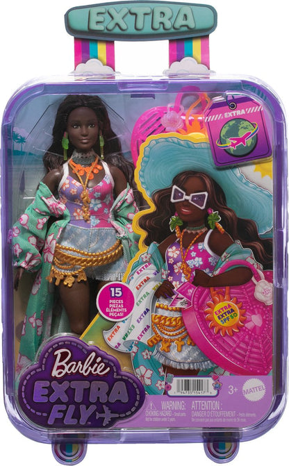 Barbie Extra Fly - Strand - Met accessories - Barbie pop