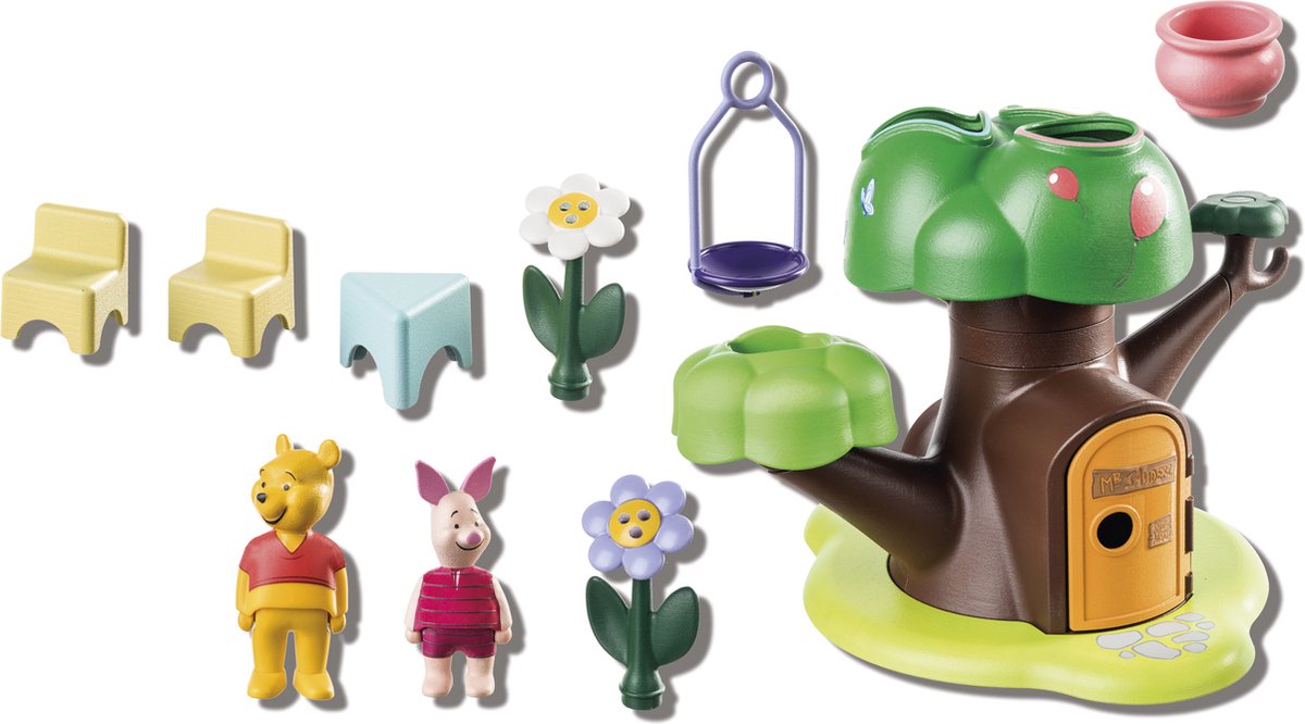 PLAYMOBIL 1.2.3 & Disney Winnie de Poeh Boomhut - 71316