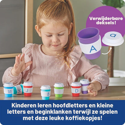 Learning Resources Alfabet koffiecups