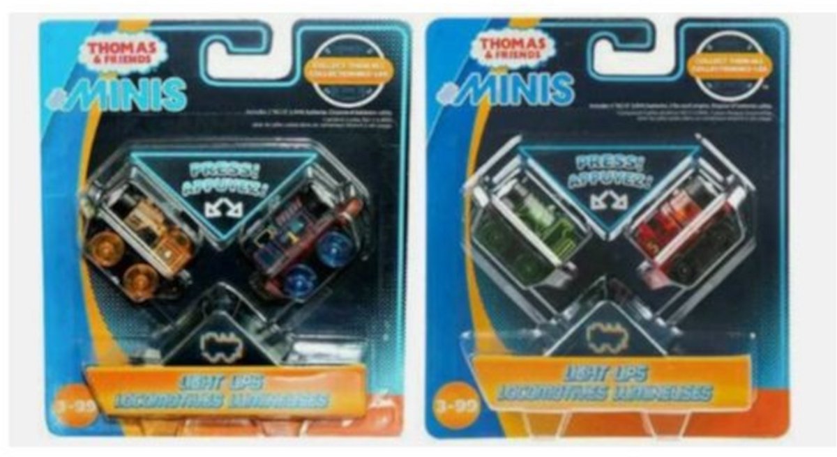 Fisher Price - Thomas & Friends - LokomotiefThomas Minis Light Up