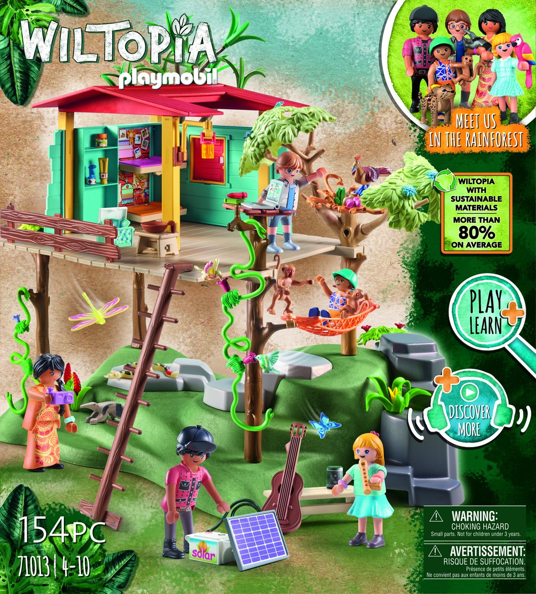 Playmobil 71013 - Wildtopia Family Tree House - Familie boomhut