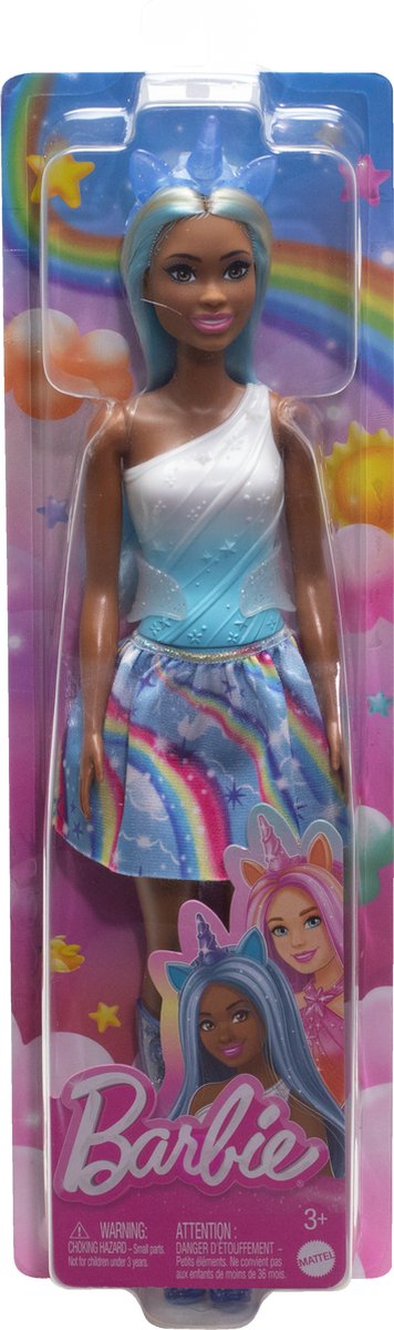 Barbie A Touch of Magic - Blauwe hoorn - Barbiepop