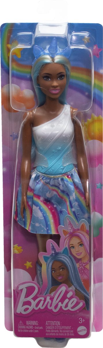 Barbie A Touch of Magic - Blauwe hoorn - Barbiepop
