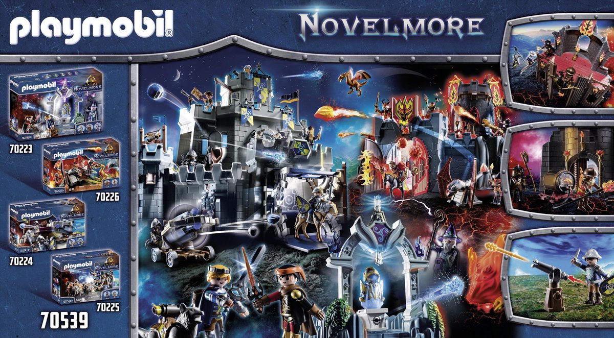 PLAYMOBIL Novelmore Burnham Raiders Vuurruïne - 70539