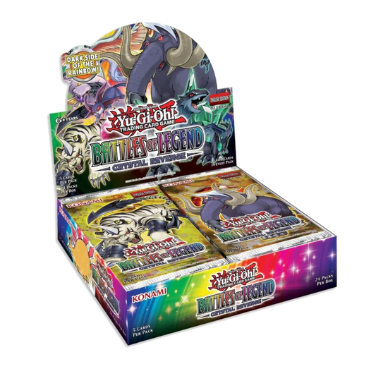 Battles of Legend: Crystal Revenge Booster Display