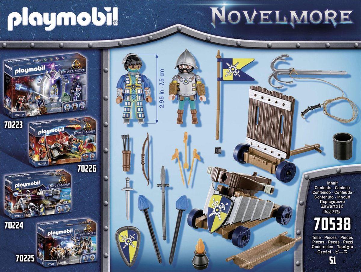 PLAYMOBIL Novelmore aanvalsgroep - 70538