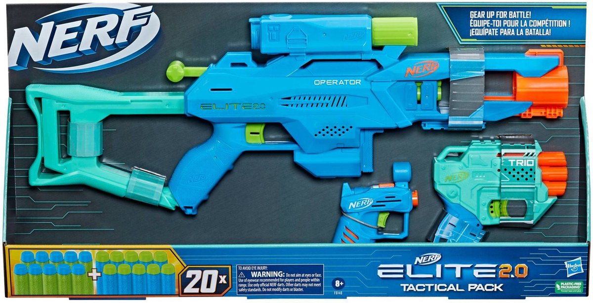NERF Elite 2.0 Tactical Pack - Speelgoedblaster