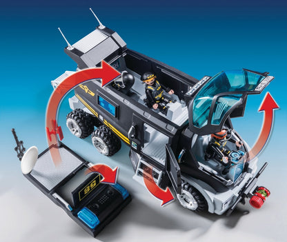 PLAYMOBIL City Action SIE-truck met licht en geluid - 9360