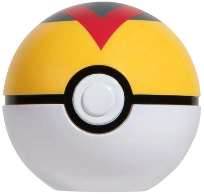 Jazwares Pokémon Clip'n'Go Poké Ball Belt Set Poké Ball, Luxury Ball & Pikachu Action Figuur