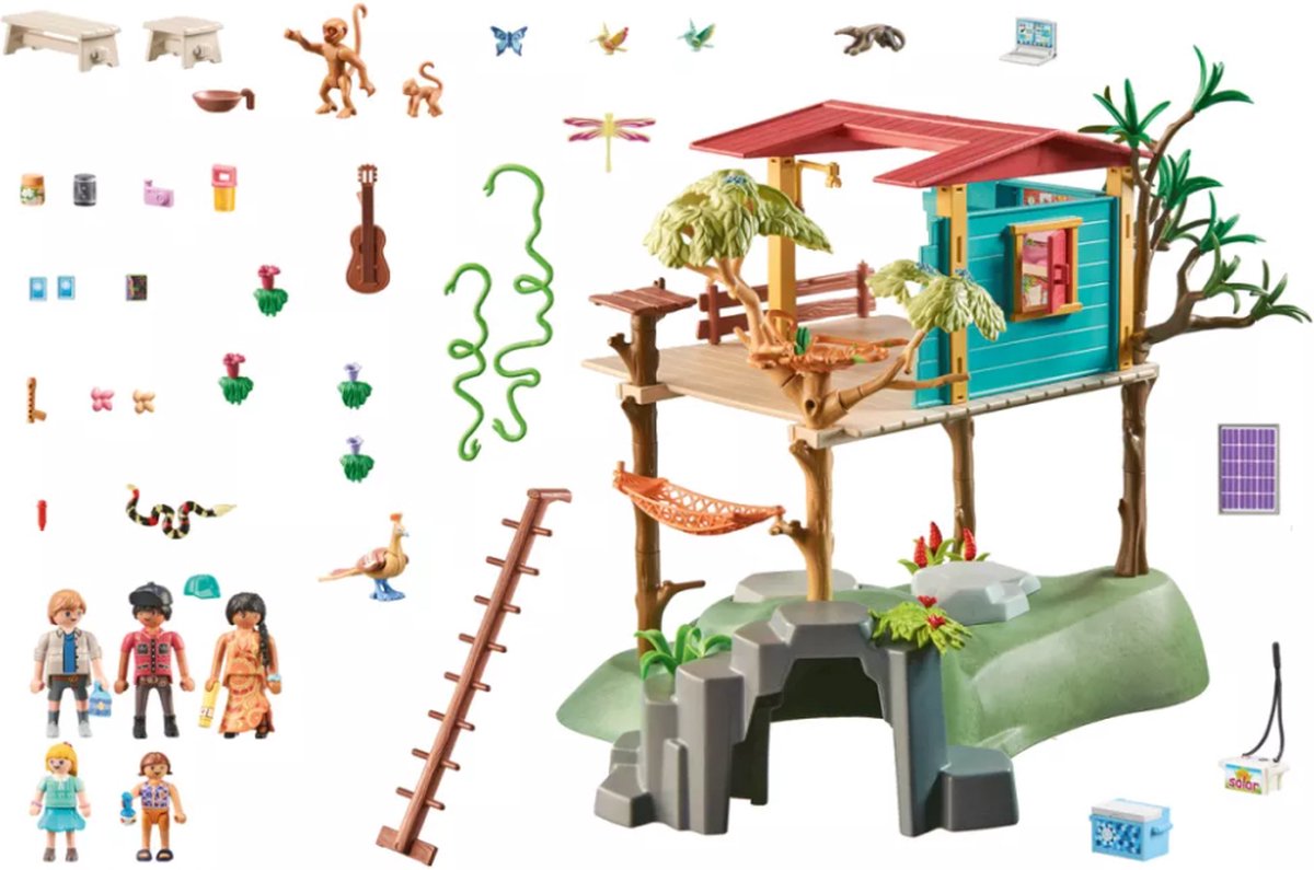 Playmobil 71013 - Wildtopia Family Tree House - Familie boomhut