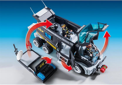 PLAYMOBIL City Action SIE-truck met licht en geluid - 9360