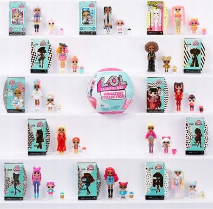 L.O.L.  Miniatuurcollectie Assorti Poppen Roze