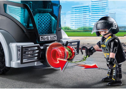 PLAYMOBIL City Action SIE-truck met licht en geluid - 9360