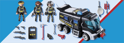 PLAYMOBIL City Action SIE-truck met licht en geluid - 9360