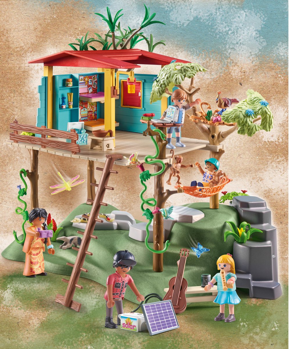 Playmobil 71013 - Wildtopia Family Tree House - Familie boomhut