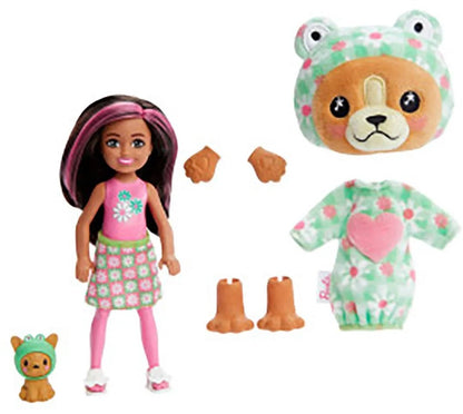 Barbie Cutie Reveal Pop - 13,9 cm - Hond Kikker - Barbiepop