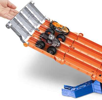 HOT WHEELS Monstertrucks RACEN EN SLOPEN