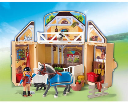 Speelbox "Paardenstal" / Coffre  "Ecurie"