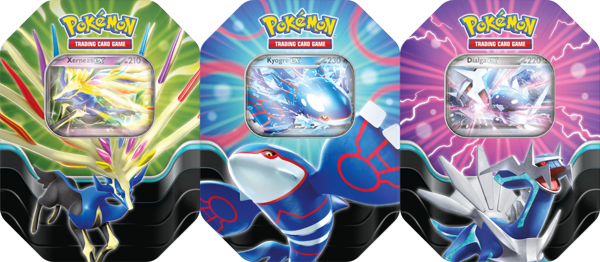 Scarlet & Violet Azure Legends EX Tin - 1 willekeurig