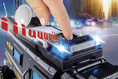 PLAYMOBIL City Action SIE-truck met licht en geluid - 9360