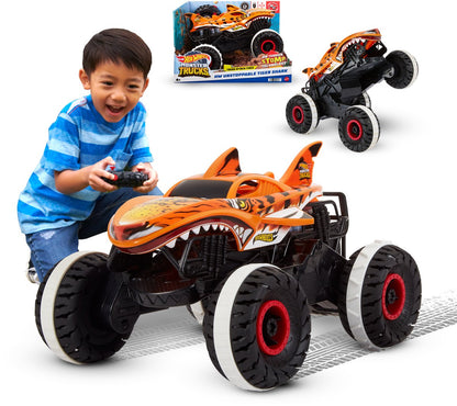 Hot Wheels Monster Trucks Unstoppable Tiger Shark - Raceauto