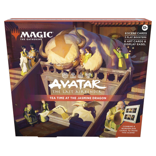 Avatar: The Last Airbender Scene Box - Tea Time at the Jasmine Dragon